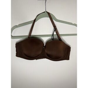 Soma Telltale The Creator Strapless Bra Dolce Vida‎ Dark Nude Women's 38B New